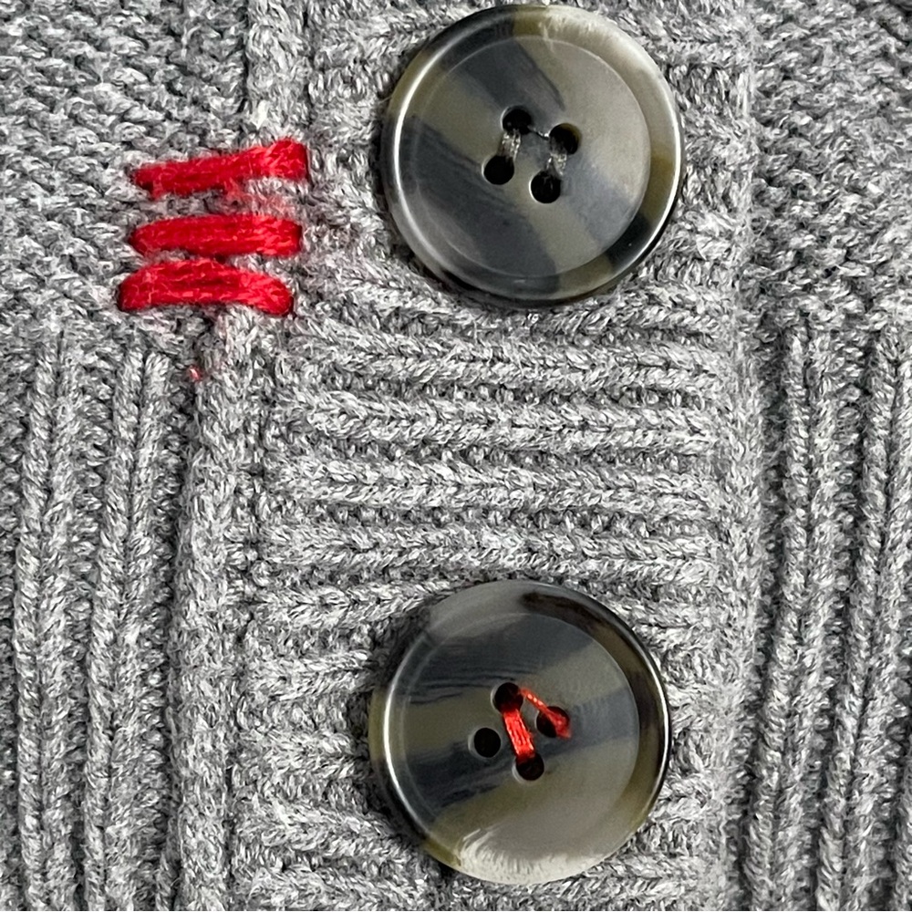 BDG Urban Outfitters Women's Charcoal Button-Up Cardigan - Picture 4 of 9
